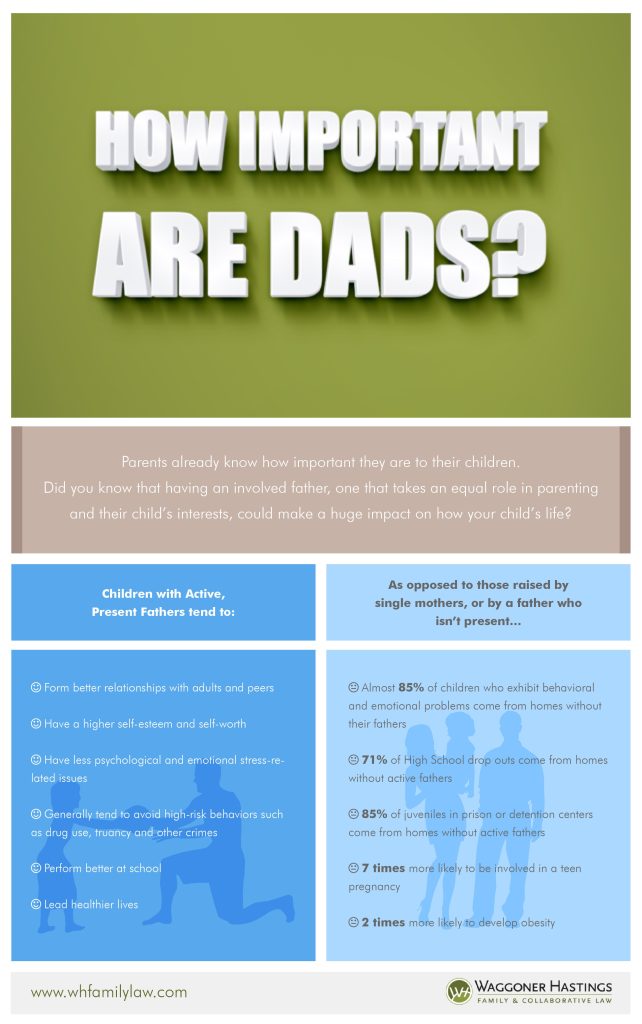 How Important Are Dads Infographic